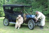 The Jaehnerts and their 1912 E-M-F Touring