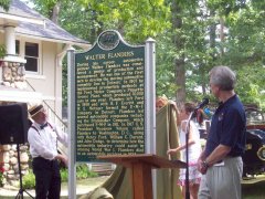 Flanders Historical Marker
