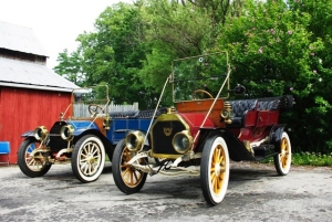 Michael McRee's 1910 E-M-F and Clay and Rene Green's 1912 E-M-F 
