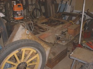 Chassis minus fenders