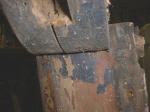 Door pillar to firewall
