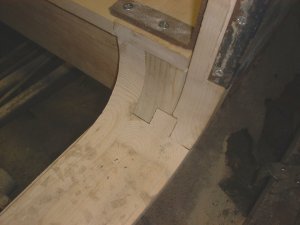 Door pillar to firewall