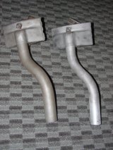 Two hot air tubes