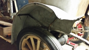 Left Rear Fender on Car