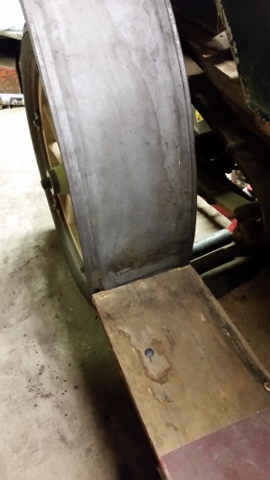 Fender with Running Board in place