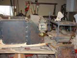 Side view of cowl light