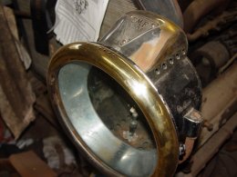 E & J 577 headlight Pic, side view