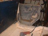 Rear Pass. side Door post