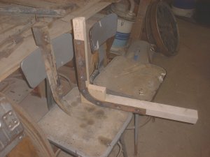 Rear Pass. side Door post