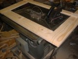 New Tonneau frame out of pine.
