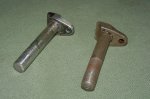 Back side of new rim retaining bolt