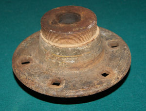 Rear Wheel Hub - Pre-restoration
